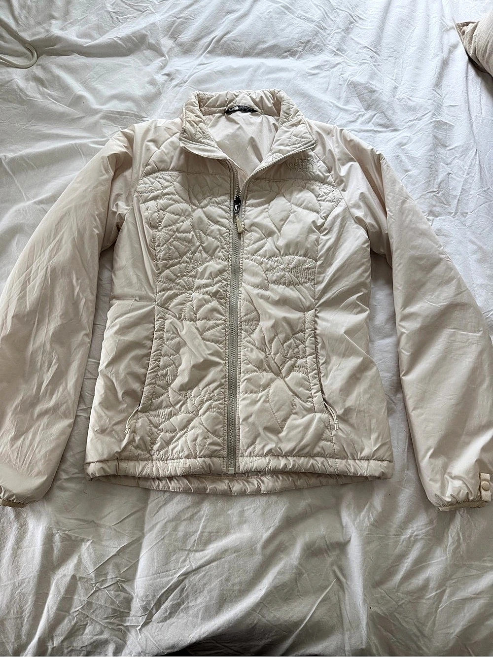The North Face Quilted Puffer Jacket Winter White